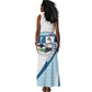 Afro Liberia Monrovia Capital Tank Maxi Dress African Pattern Curves Style