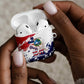 Liberia 1847 Independence Day AirPods Case Coat Of Arms Grunge Style