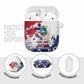 Liberia 1847 Independence Day AirPods Case Coat Of Arms Grunge Style