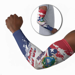 Liberia 1847 Independence Day Arm Sleeves Coat Of Arms Grunge Style