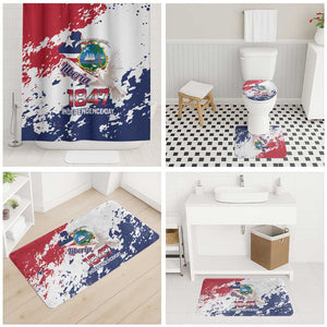 Liberia 1847 Independence Day Bathroom Set Coat Of Arms Grunge Style