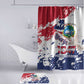 Liberia 1847 Independence Day Bathroom Set Coat Of Arms Grunge Style