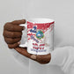 Liberia 1847 Independence Day Ceramic Mug Coat Of Arms Grunge Style