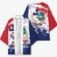Liberia 1847 Independence Day Kimono Coat Of Arms Grunge Style