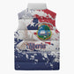 Liberia 1847 Independence Day Sleeveless Puffer Jacket Coat Of Arms Grunge Style