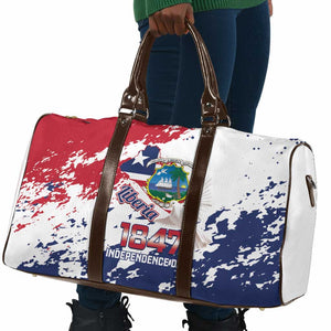 Liberia 1847 Independence Day Travel Bag Coat Of Arms Grunge Style