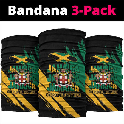 Jumieka Independence Day Neck Gaiter Jamaica One People, One Nation LT14