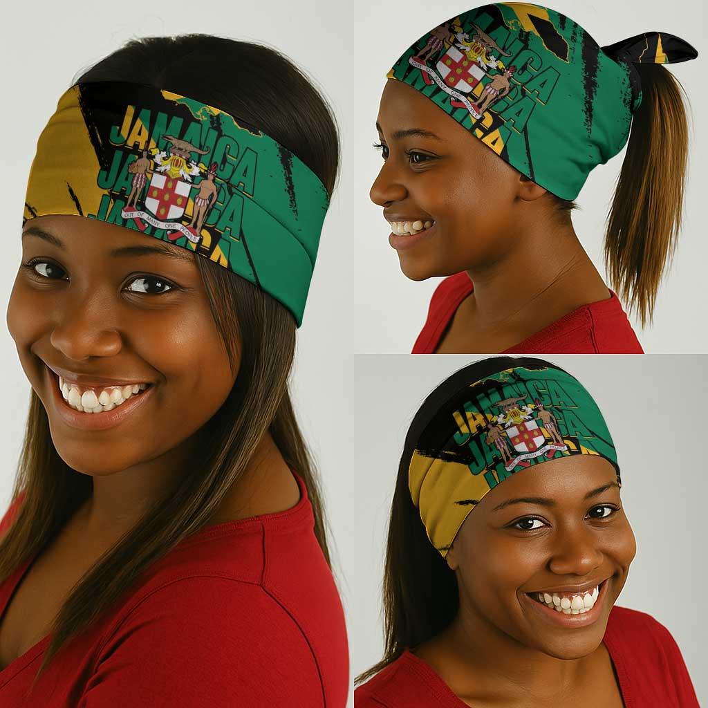 Jumieka Independence Day Neck Gaiter Jamaica One People, One Nation LT14