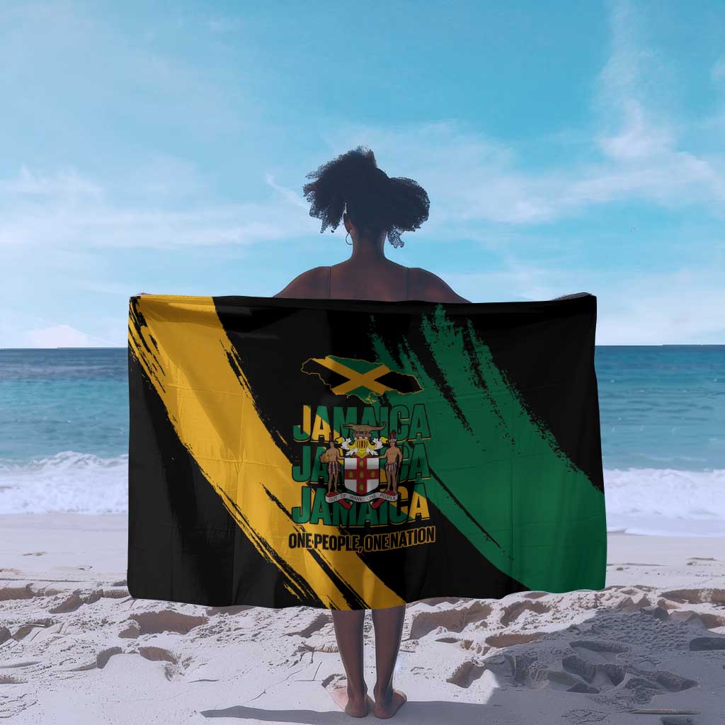 Jumieka Independence Day Sarong Jamaica One People, One Nation
