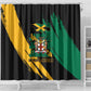 Jumieka Independence Day Shower Curtain Jamaica One People, One Nation
