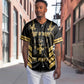 Jumieka Independence Day Baseball Jersey Out Of Many, One People Gold Color