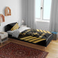 Jumieka Independence Day Bedding Set Out Of Many, One People Gold Color