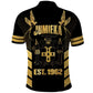 Jumieka Independence Day Polo Shirt Out Of Many, One People Gold Color