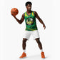 Custom Afro Jamaica Cricket Basketball Jersey Go Champions Tallawahs Grunge Style LT14