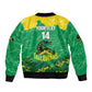 Custom Afro Jamaica Cricket Bomber Jacket Go Champions Tallawahs Grunge Style