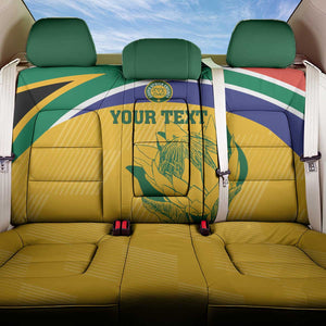 Custom South Africa Cricket Back Car Seat Cover Go Champions World Cup Proteas