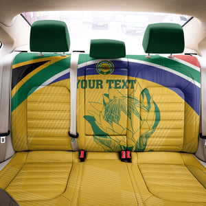 Custom South Africa Cricket Back Car Seat Cover Go Champions World Cup Proteas