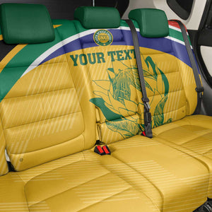 Custom South Africa Cricket Back Car Seat Cover Go Champions World Cup Proteas