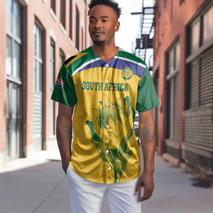 Custom South Africa Cricket Baseball Jersey Go Champions World Cup Proteas