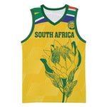 Custom South Africa Cricket Basketball Jersey Go Champions World Cup Proteas LT14