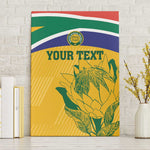 Custom South Africa Cricket Canvas Wall Art Go Champions World Cup Proteas