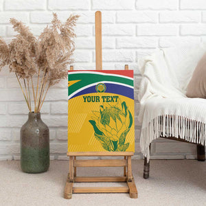 Custom South Africa Cricket Canvas Wall Art Go Champions World Cup Proteas