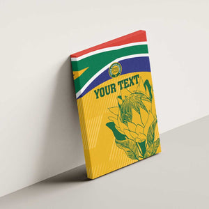 Custom South Africa Cricket Canvas Wall Art Go Champions World Cup Proteas