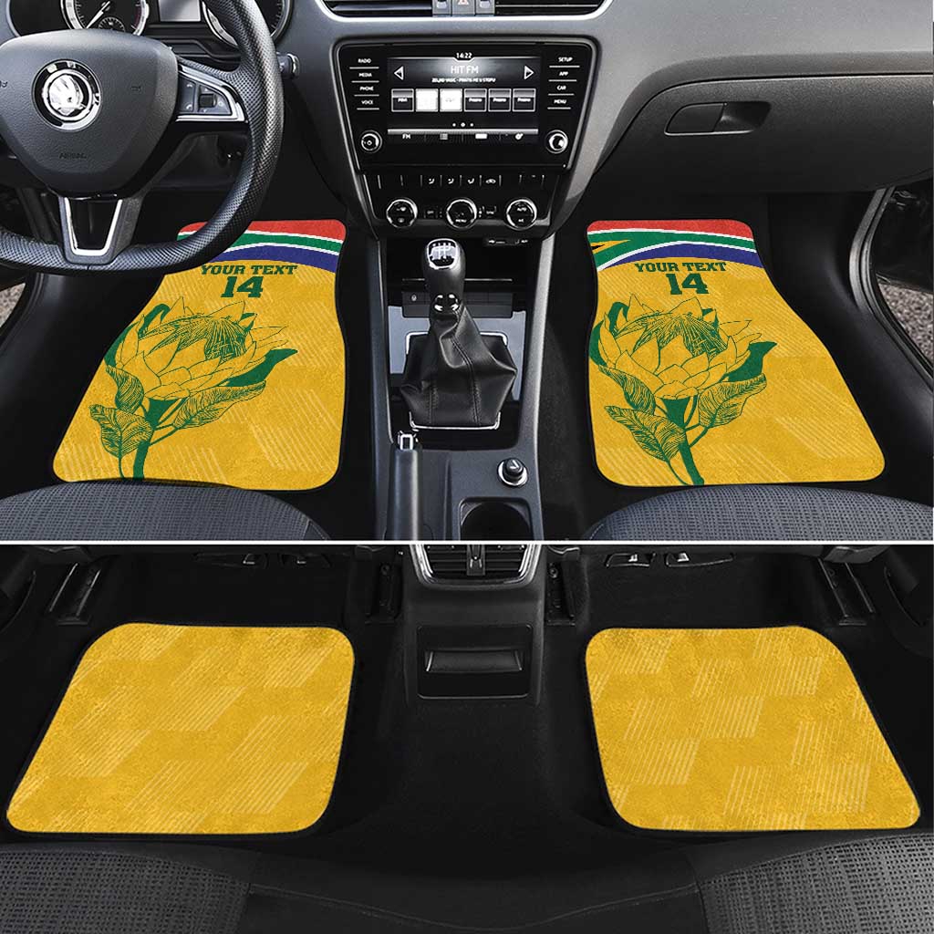 Custom South Africa Cricket Car Mats Go Champions World Cup Proteas