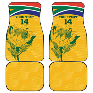 Custom South Africa Cricket Car Mats Go Champions World Cup Proteas