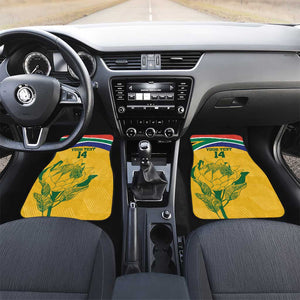 Custom South Africa Cricket Car Mats Go Champions World Cup Proteas