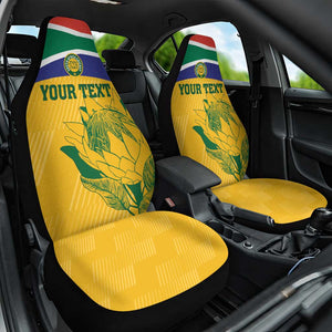 Custom South Africa Cricket Car Seat Cover Go Champions World Cup Proteas