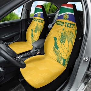 Custom South Africa Cricket Car Seat Cover Go Champions World Cup Proteas