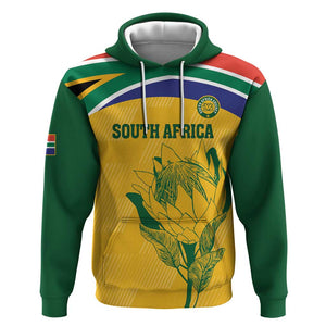 Custom South Africa Cricket Hoodie Go Champions World Cup Proteas