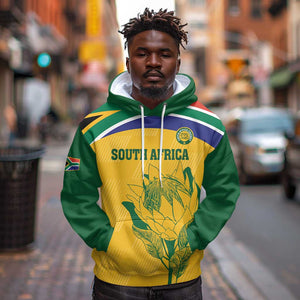 Custom South Africa Cricket Hoodie Go Champions World Cup Proteas