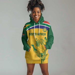 Custom South Africa Cricket Hoodie Dress Go Champions World Cup Proteas