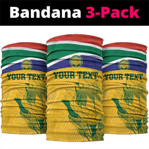 Custom South Africa Cricket Neck Gaiter Go Champions World Cup Proteas LT14