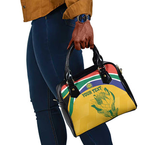 Custom South Africa Cricket Shoulder Handbag Go Champions World Cup Proteas