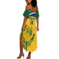 Custom South Africa Cricket Summer Maxi Dress Go Champions World Cup Proteas