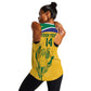 Custom South Africa Cricket Women Racerback Tank Go Champions World Cup Proteas