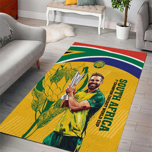 South Africa Cricket Area Rug 1st Champions World Cup Proud Of Our Boys