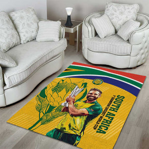 South Africa Cricket Area Rug 1st Champions World Cup Proud Of Our Boys