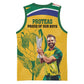South Africa Cricket Basketball Jersey 1st Champions World Cup Proud Of Our Boys LT14