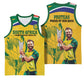 South Africa Cricket Basketball Jersey 1st Champions World Cup Proud Of Our Boys LT14