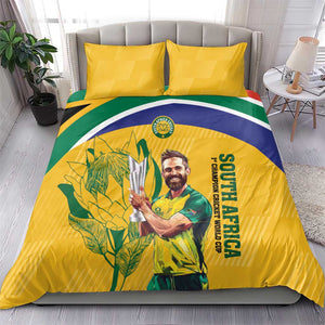 South Africa Cricket Bedding Set 1st Champions World Cup Proud Of Our Boys