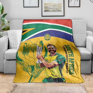 South Africa Cricket Blanket 1st Champions World Cup Proud Of Our Boys