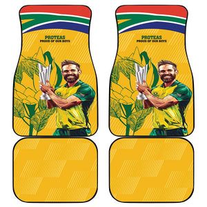 South Africa Cricket Car Mats 1st Champions World Cup Proud Of Our Boys