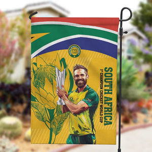 South Africa Cricket Garden Flag 1st Champions World Cup Proud Of Our Boys