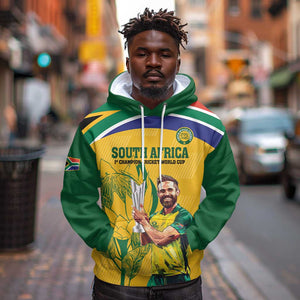 South Africa Cricket Hoodie 1st Champions World Cup Proud Of Our Boys