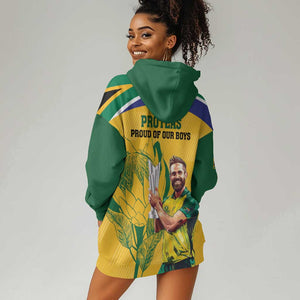 South Africa Cricket Hoodie Dress 1st Champions World Cup Proud Of Our Boys