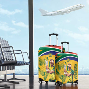 South Africa Cricket Luggage Cover 1st Champions World Cup Proud Of Our Boys